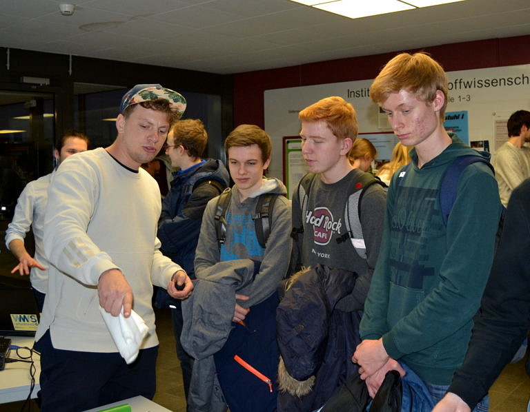 Impressionen vom Schülerinfonachmittag 2018